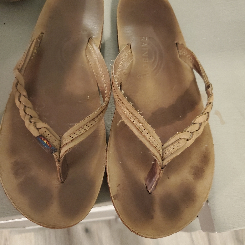 Rainbow sandals